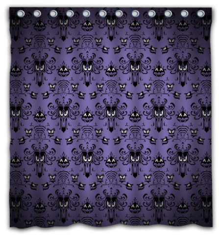 Shower Curtain Haunted Mansion - DCP Parents Group