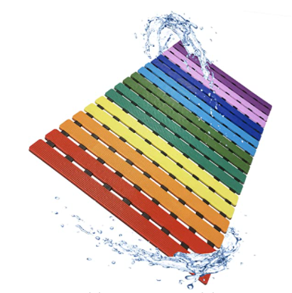 Extra-Long Gorilla Grip Bathtub & Shower Mat, Lots of Colors - DCP