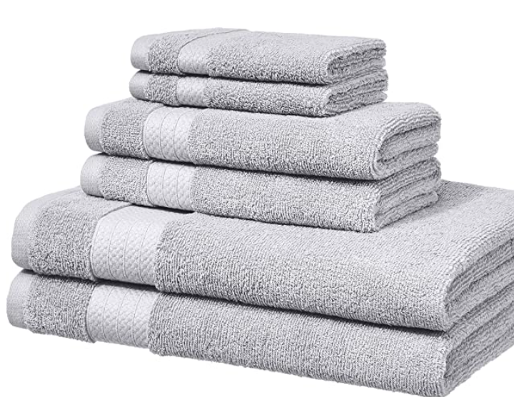 Amazon Basics 6 Piece Performance Bath Towels Set - DCP Parents Group